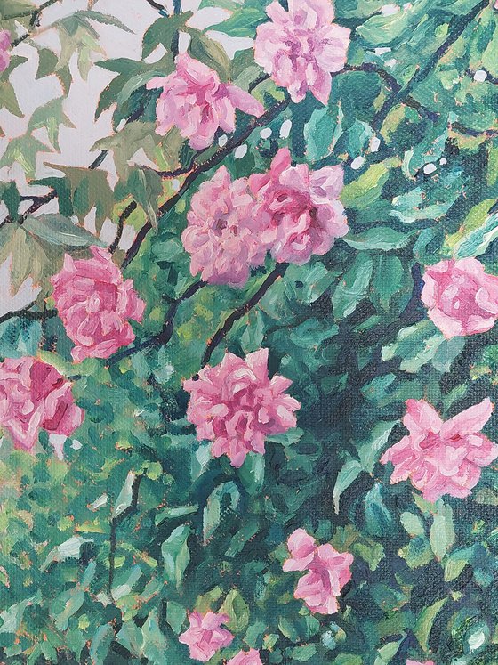 Roses and Waterlilies