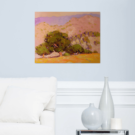 Mountains, Golden Evening