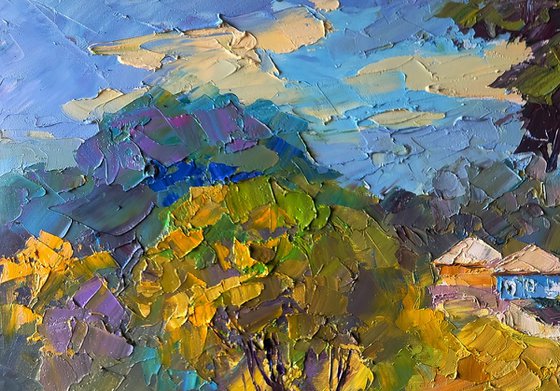 A Village Can be Seen Beyond the Forest