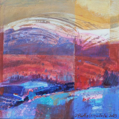 Sunset, "Changing Space" series by Inna Pantelemonova