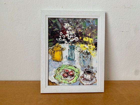 Still life in garden