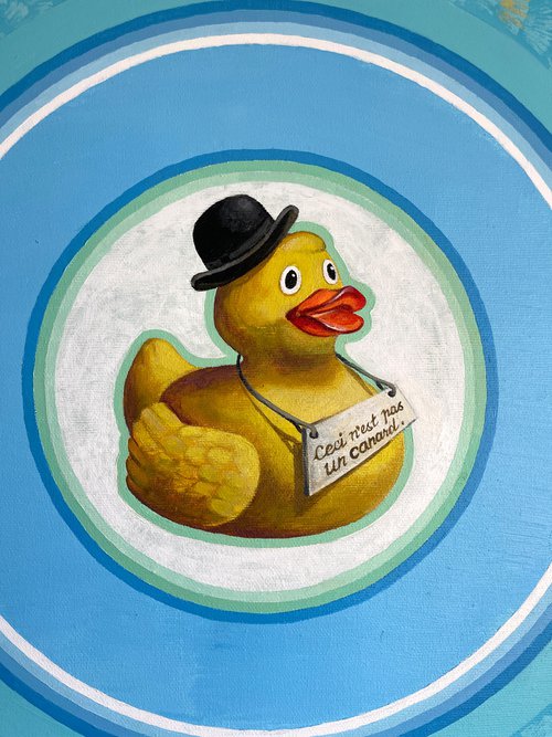 Great journey of Mister Rubber Duck by Diana Titova