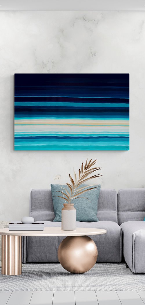 Midnight Ocean. by Tatsiana Yelistratava