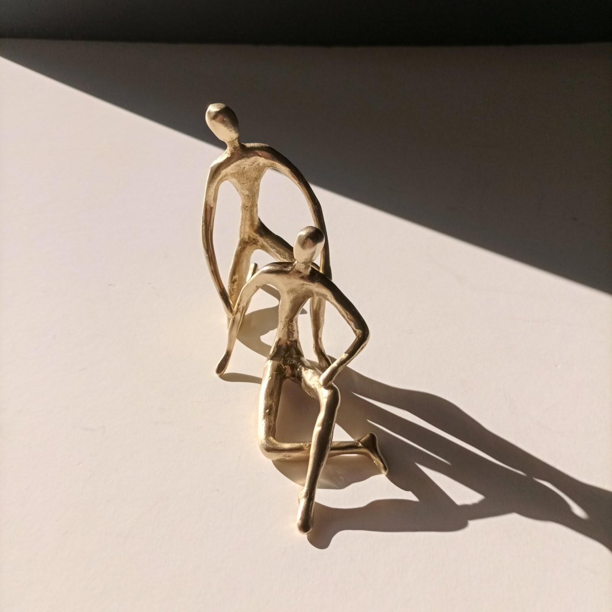 Impressionistic Portrait Bronze Sculpture By Anna Andreadi, 6 X 5, Under The Sun, Original Artwork