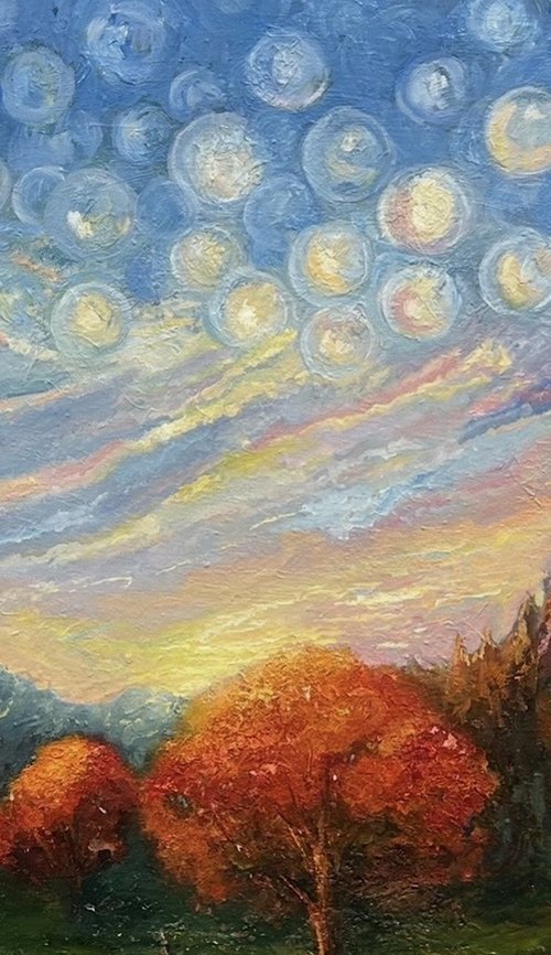 Mammatus Clouds by Ecaterina Cazac