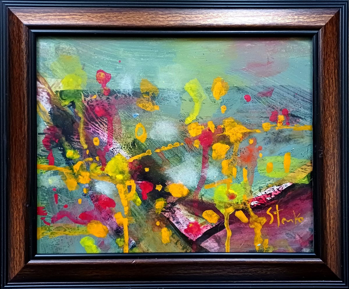  Abstract Landscape-Ii By Stanislav Bojankov, 12 X 10, Artwork For Sale On Artfinder