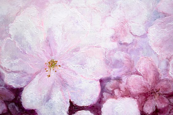 XL Size Floral Painting Magic Sakura