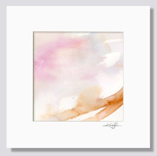 Awakened Breezes 1 - Serene Abstract Painting by Kathy Morton Stanion by Kathy Morton Stanion