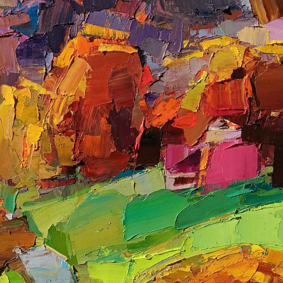 UP A HILL AND INTO MOUNTAINS