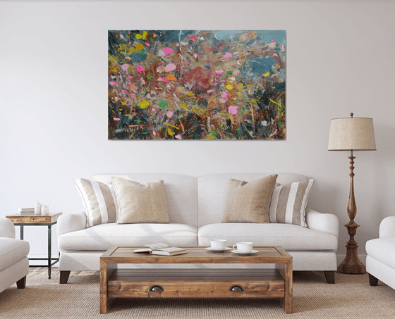 Magic garden (VIII) -  59  x 36.6 in.