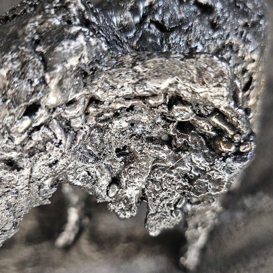 Steel Lace Sculpture – Elephant 50-19