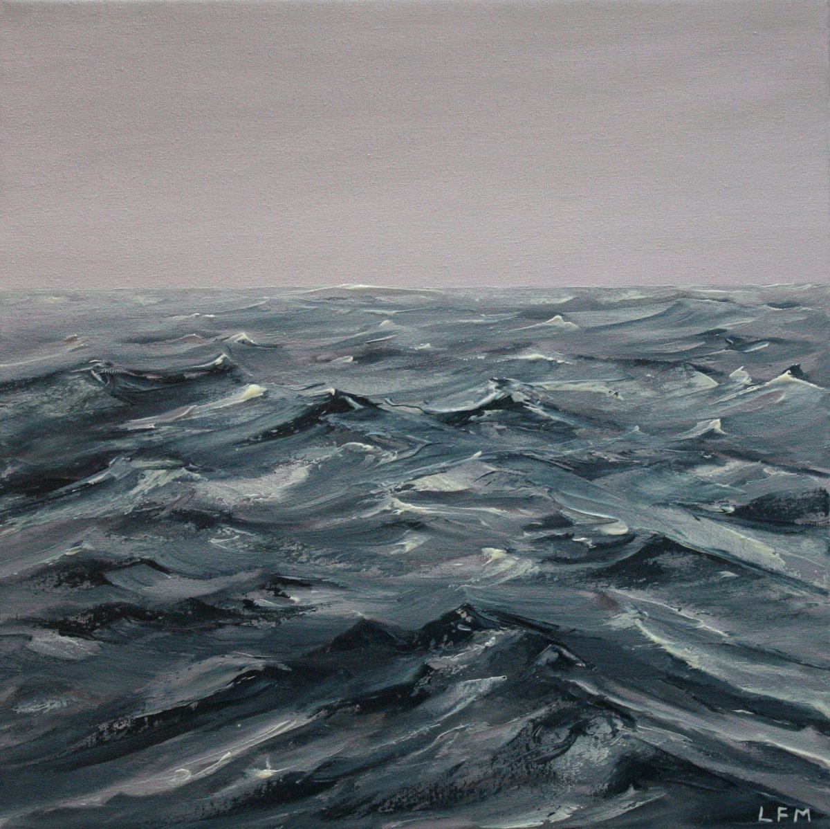 Ocean Waves by Linda Monk