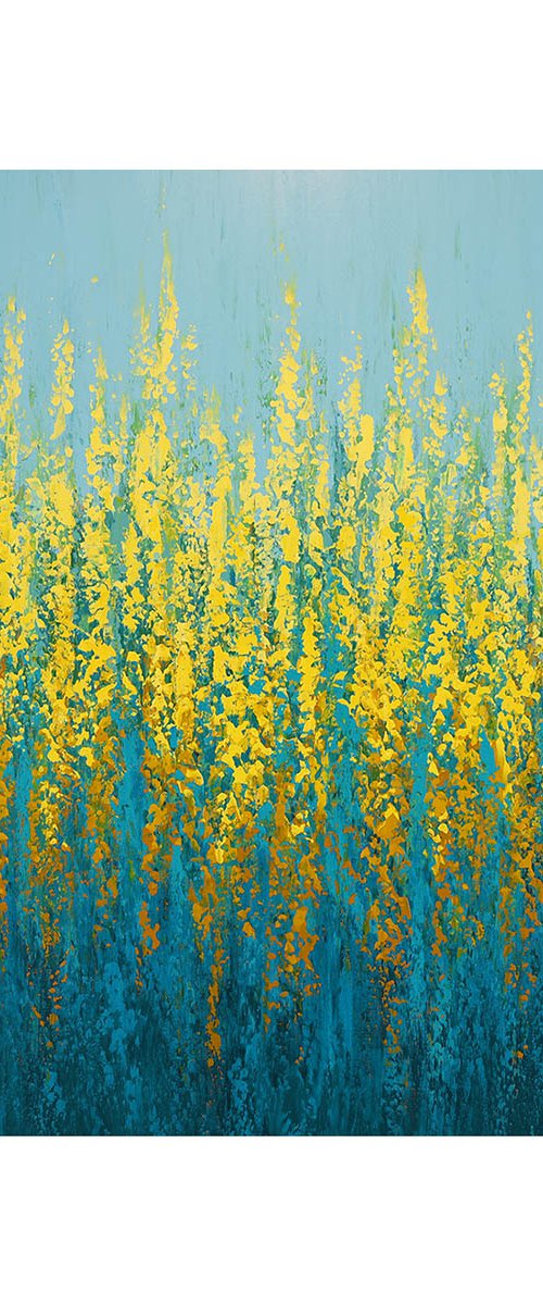 Turquoise Yellow Gold by Suzanne Vaughan