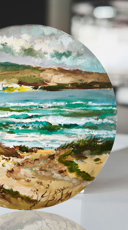 Where Land Embraces the Sea by Annet Loginova