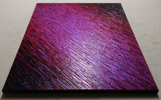 Iridescent pink red texture