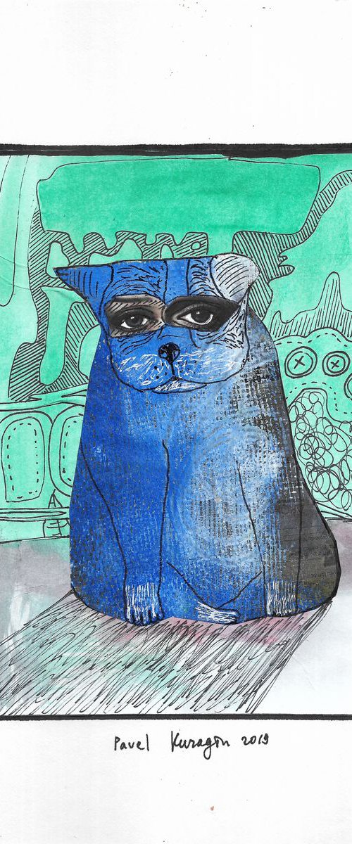 Lonely cat #2 by Pavel Kuragin