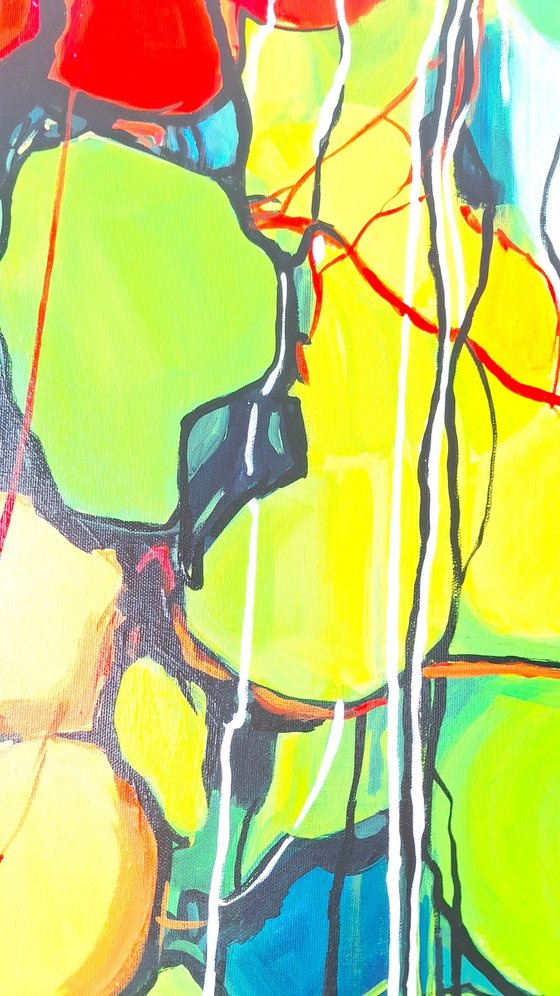 Fruit Notes #14, Extra large abstraction