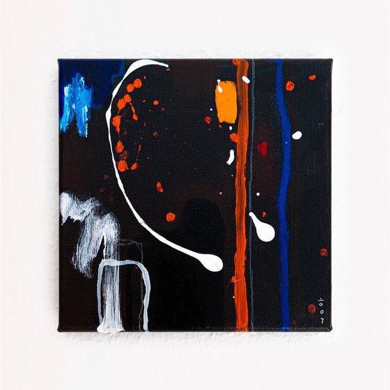 Abstract 3 Set (8"x8")