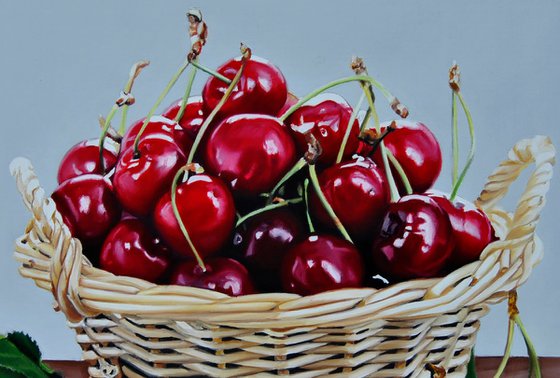 Still Life With Cherries