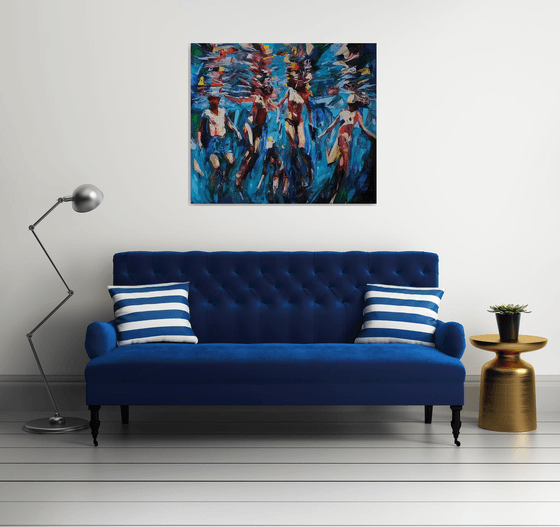 In the light of the water