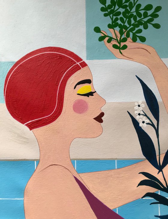 Natatorium 2 - Woman & Octopus