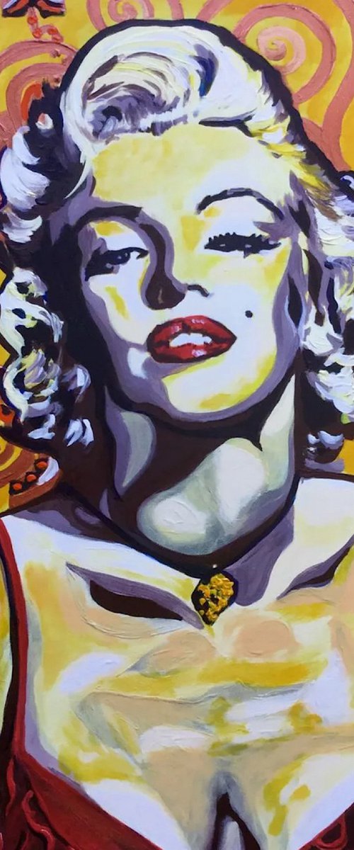 Marilyn Monroe. by Olga Koval