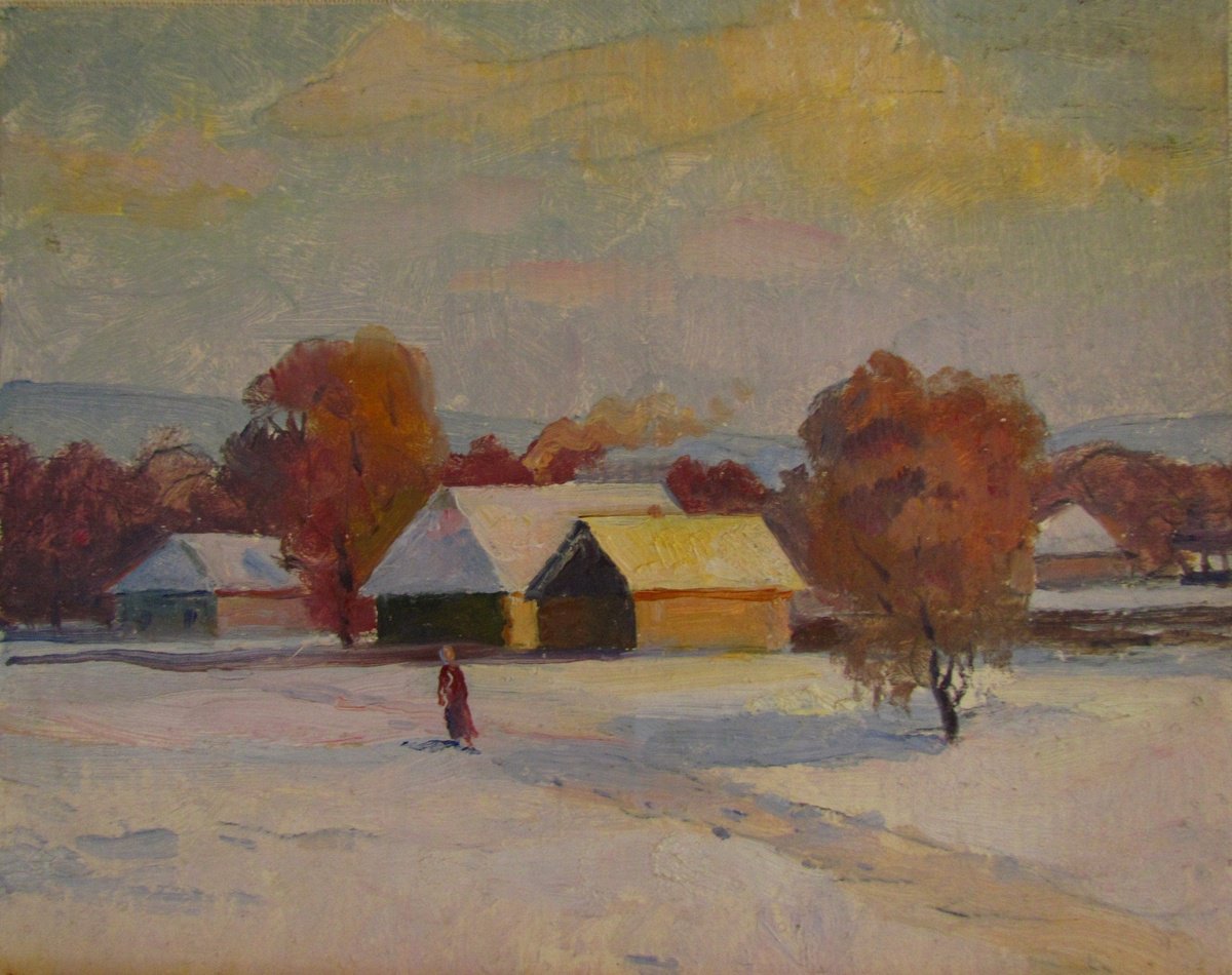 Winter by Viktoriia Pidvarchan