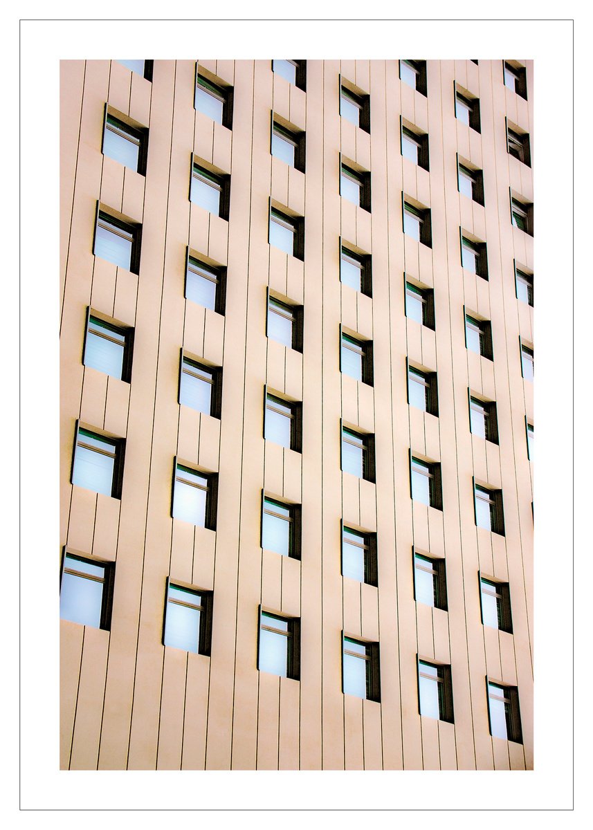 Geometric Cityscapes Photograph By Beata Podwysocka, 20 X 28, Facade 44, Original Artwork