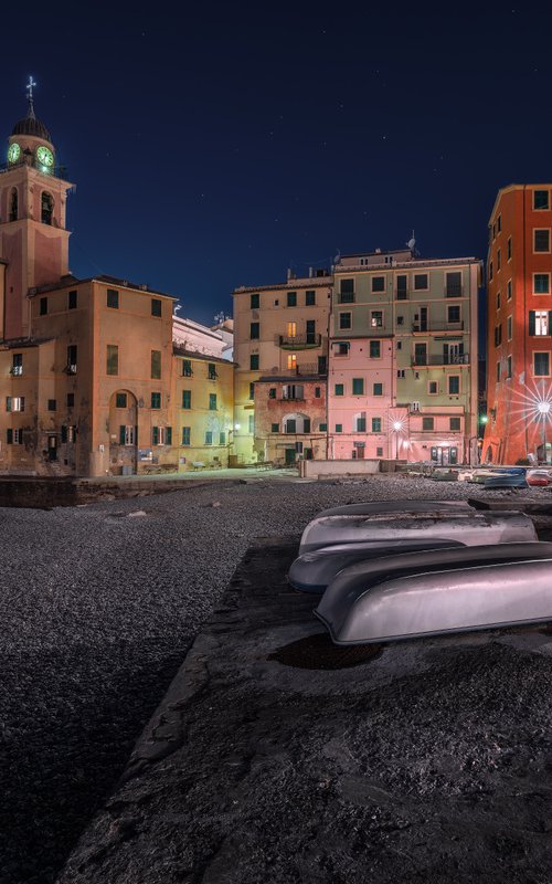 THE NIGHT IN CAMOGLI by Giovanni Laudicina