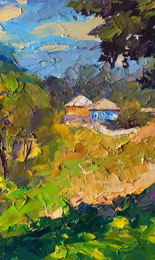 A Village Can be Seen Beyond the Forest by Boris Serdyuk