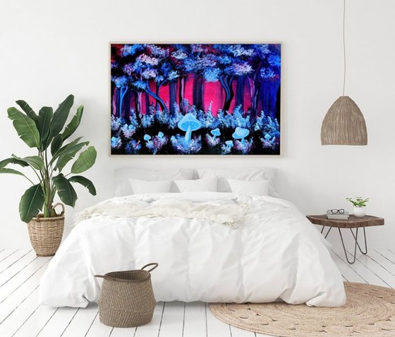 Neon Forest Dreams