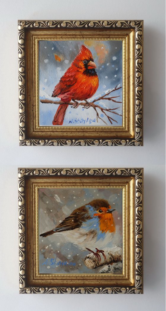 Cardinal and Robin, Set 2