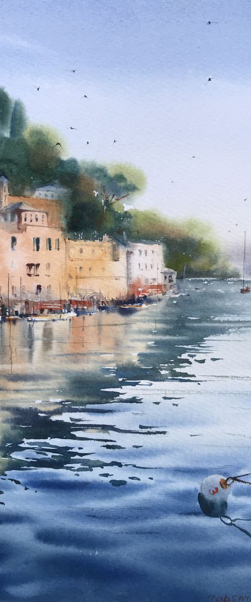 Portofino, Italy by Eugenia Gorbacheva