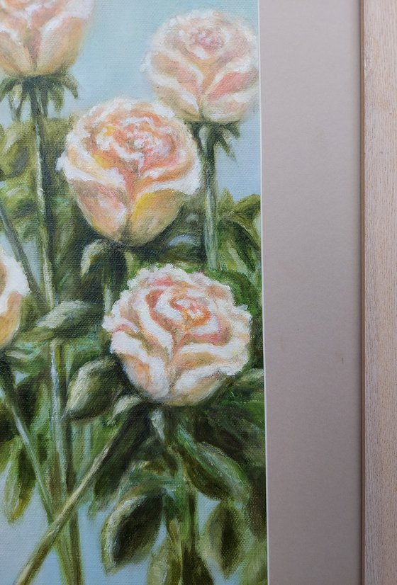 Framed little treasure Roses for Mum