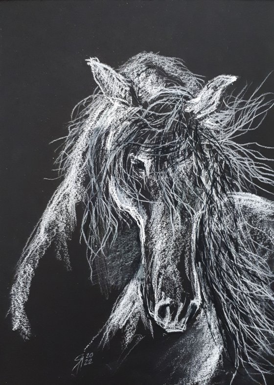 Horse II, Sketch  /  ORIGINAL PAINTING