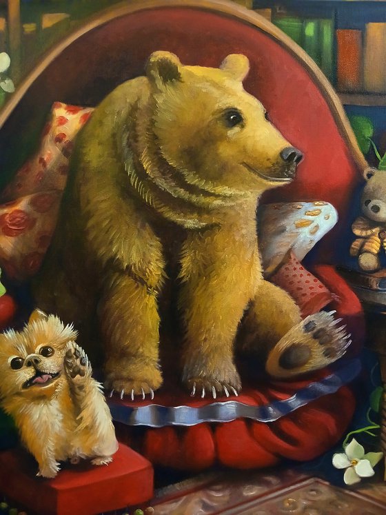 An intellectual bear