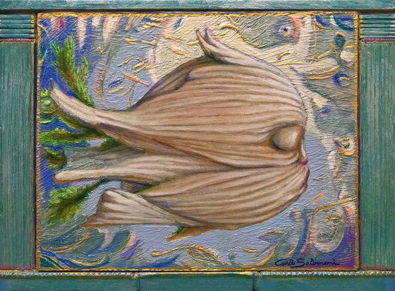 FENNEL FISH -( framed )