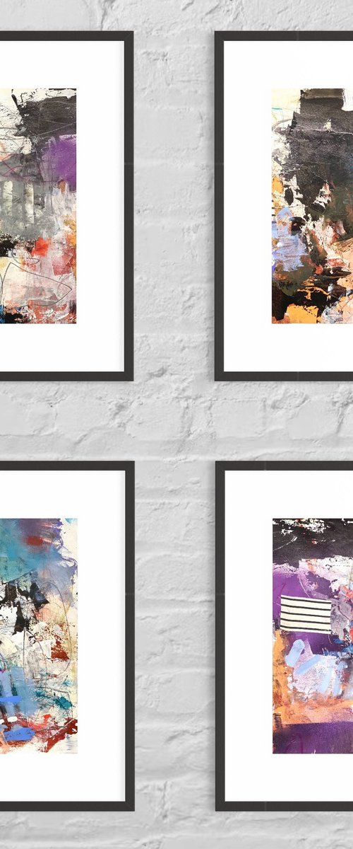 Restlessness 1, 2, 3, 4 by Kat Crosby