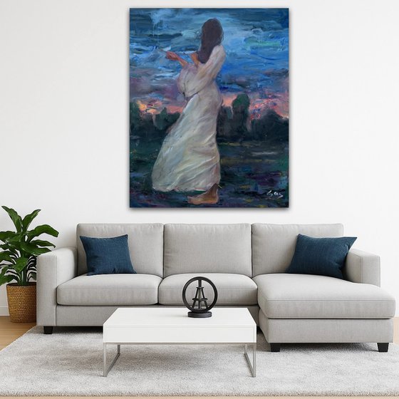 She Weaves Her Hair Into Clouds