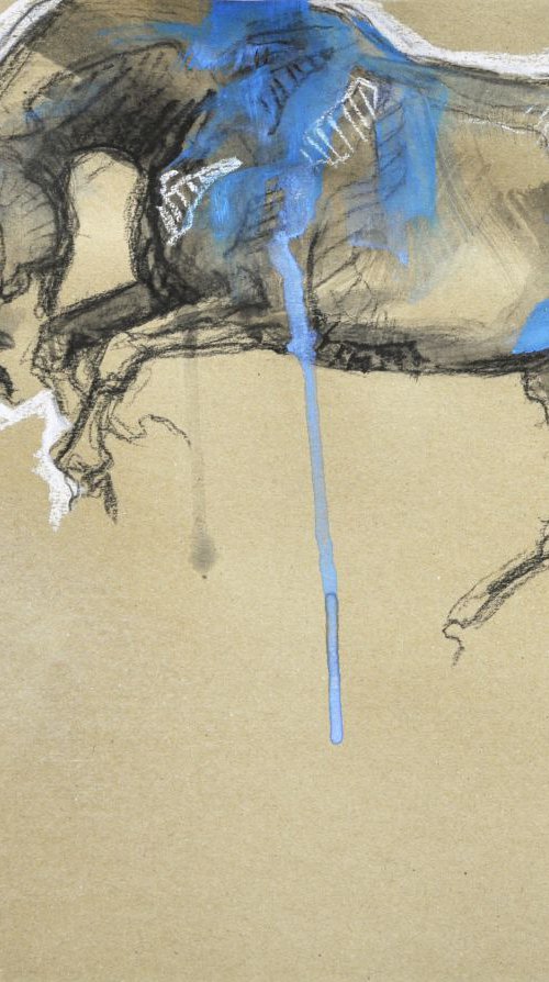 Equine Nude 12t (In Gallery, NY USA) by Benedicte Gele