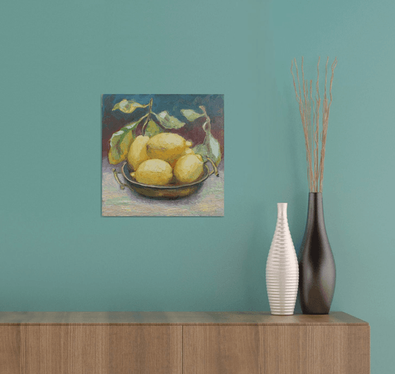 Still-life fruits "Lemons"