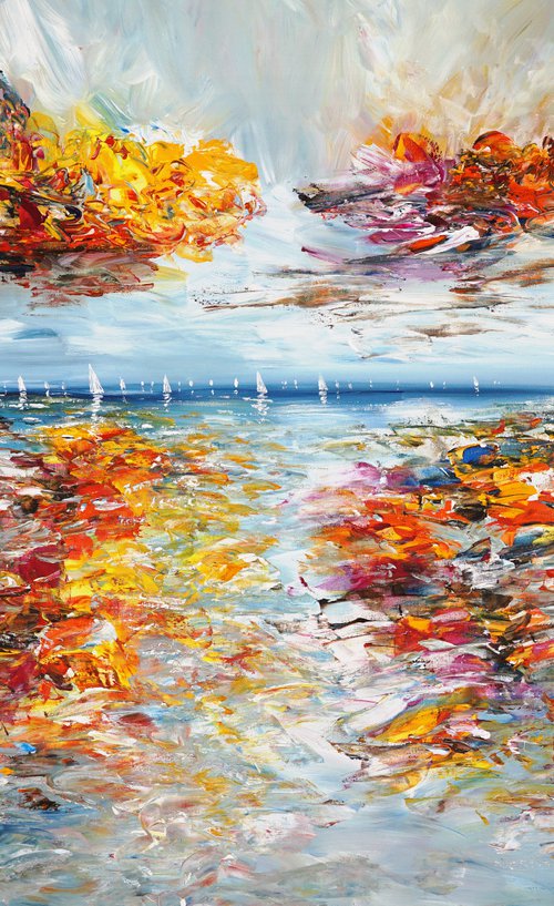 Summer Sailing Impressions XL 2 by Peter Nottrott