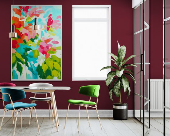 The rays touch the leaves #9