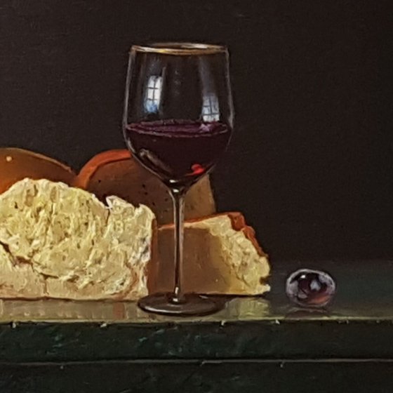 Cheese still life