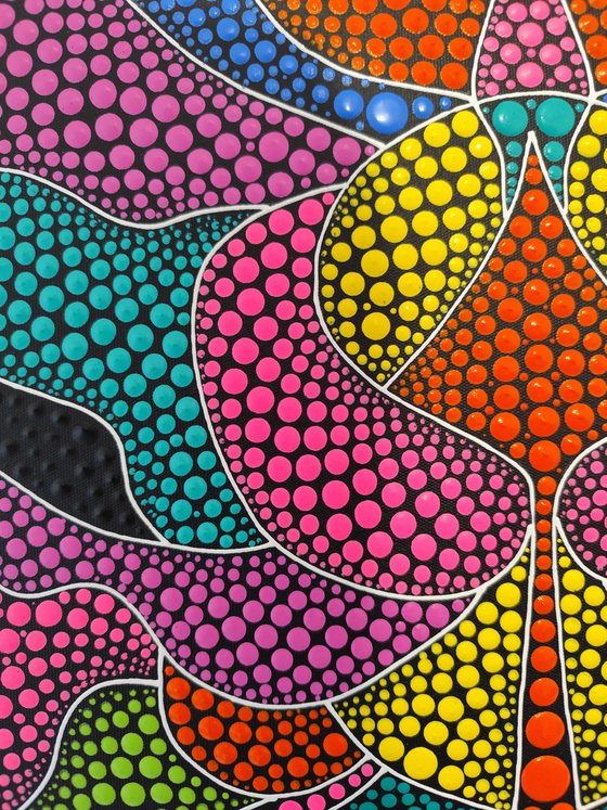 Psychedelic Lotus Garden