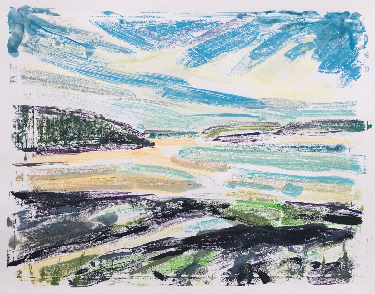 Daymer Bay I by Louise Gillard