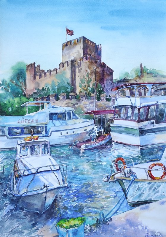 Yachts In The Sea