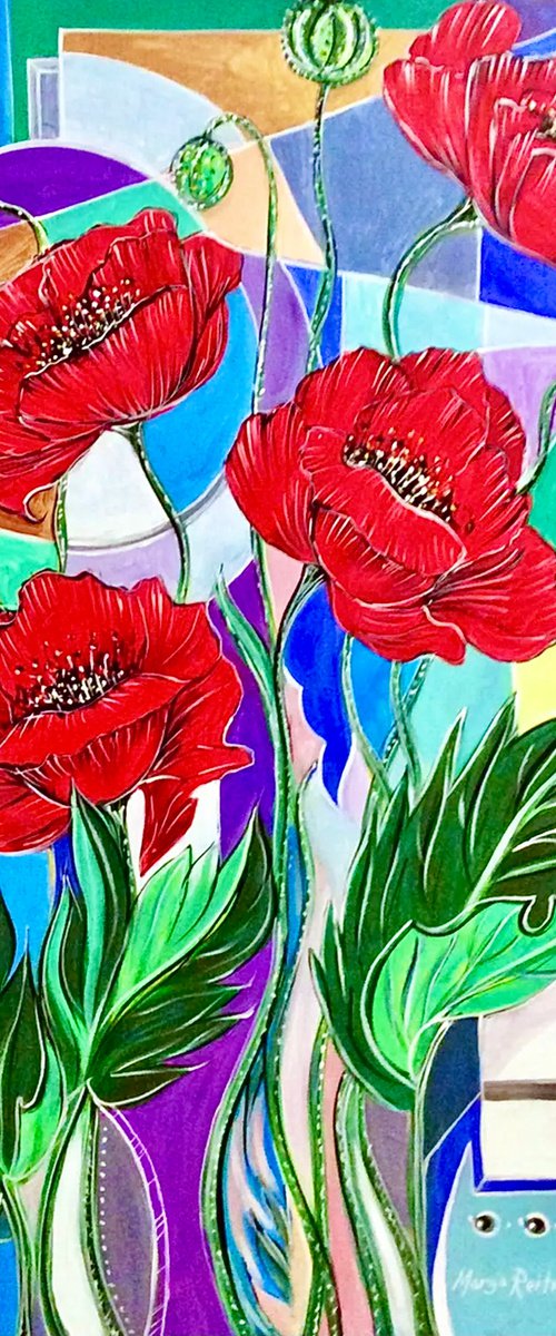 Poppies by Margot Reitmayer ♍