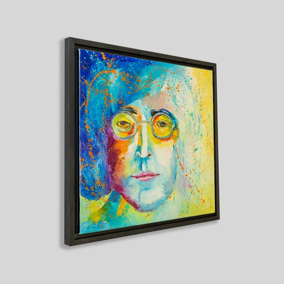 JOHN (FRAMED 22X22'')