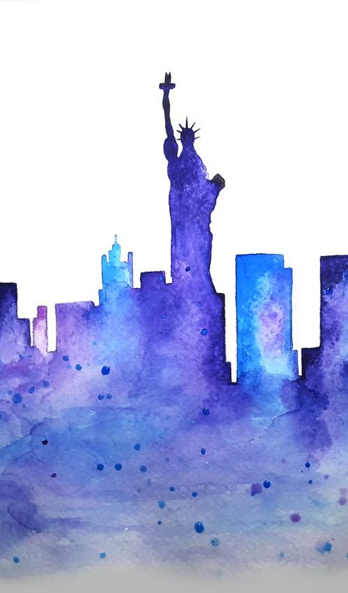 New York by Luba Ostroushko